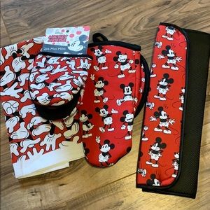 Mickey Mouse kitchen towel mit & Mat set ♥️